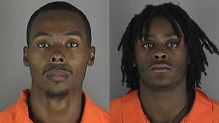 Damin Lee Shufford (left) and Adaiah Deontraie Townsend. (credit: Hennepin County)