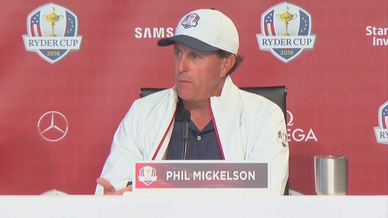 Phil Mickelson (credit: CBS)