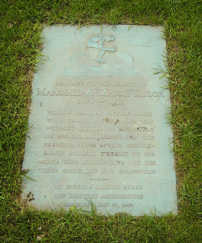 Major Taylor's grave