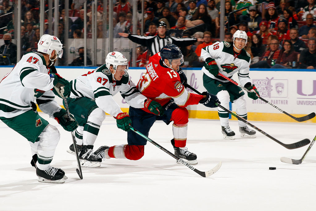 Panthers Stay Perfect At Home With 5-4 Win Over Wild