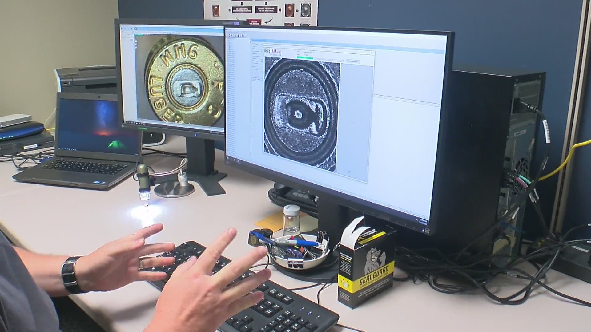 At ATF’s Crime Lab, Technology Helps Connect Guns To Crime Scenes