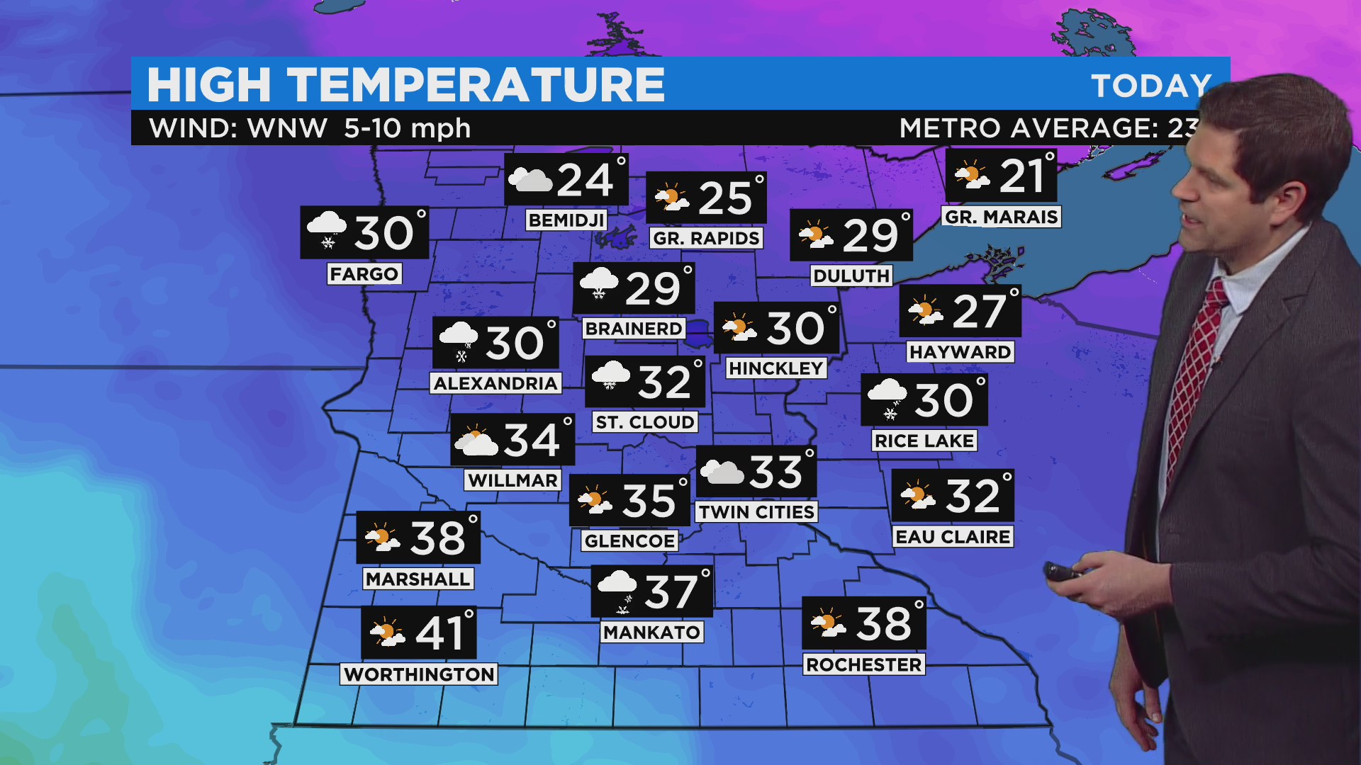 Minnesota Weather: Another Mild Day, With Early Precipitation Possible