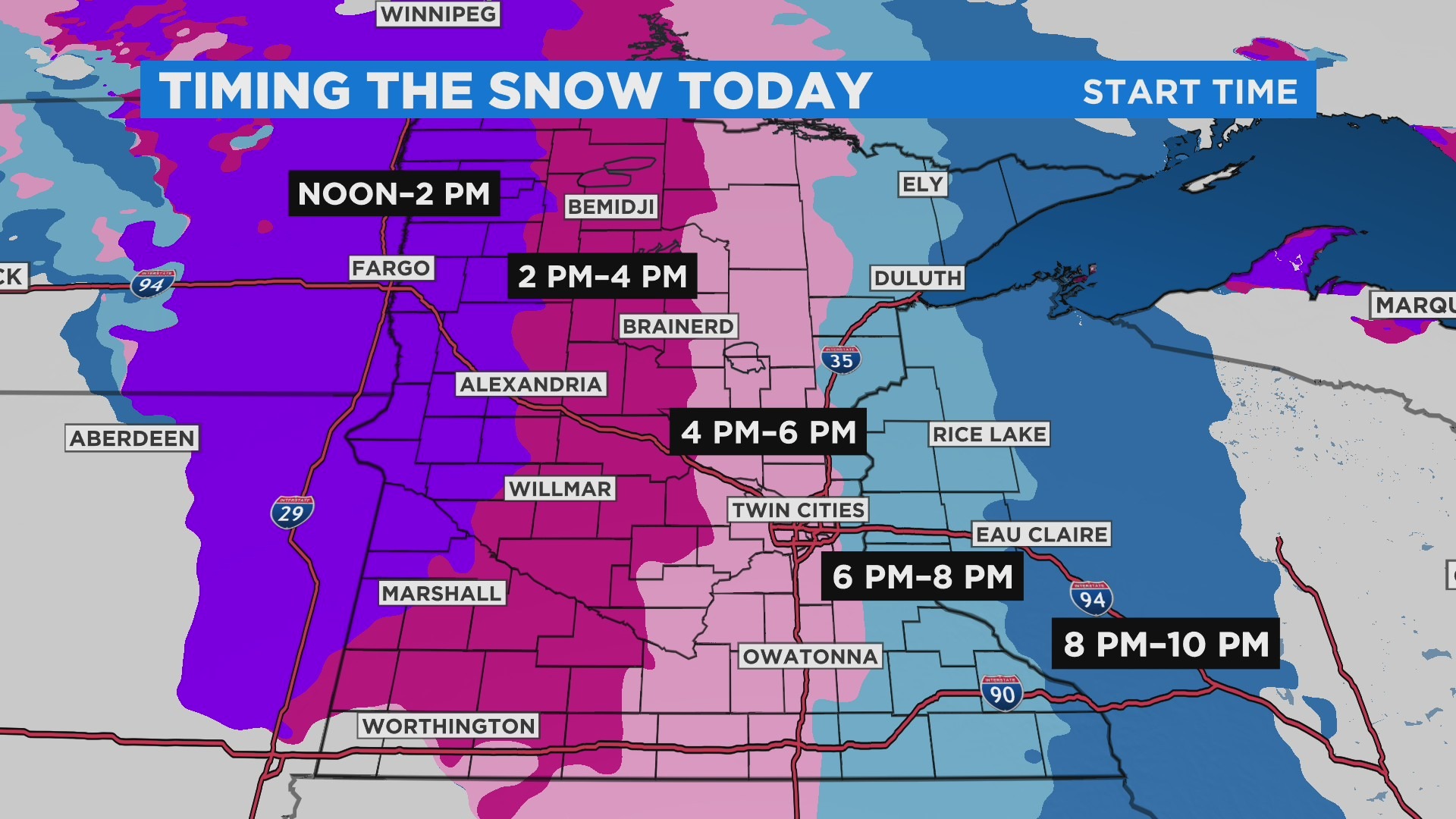 Minnesota Weather: Next Dose Of Snow Could Make For Commute Headaches