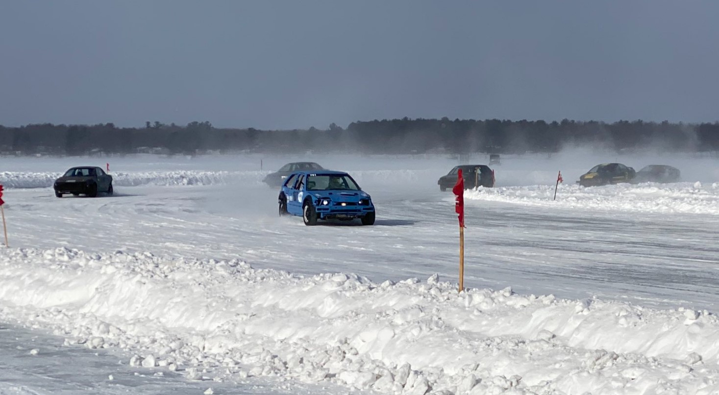 Ever Go Car Racing On A Frozen Lake?