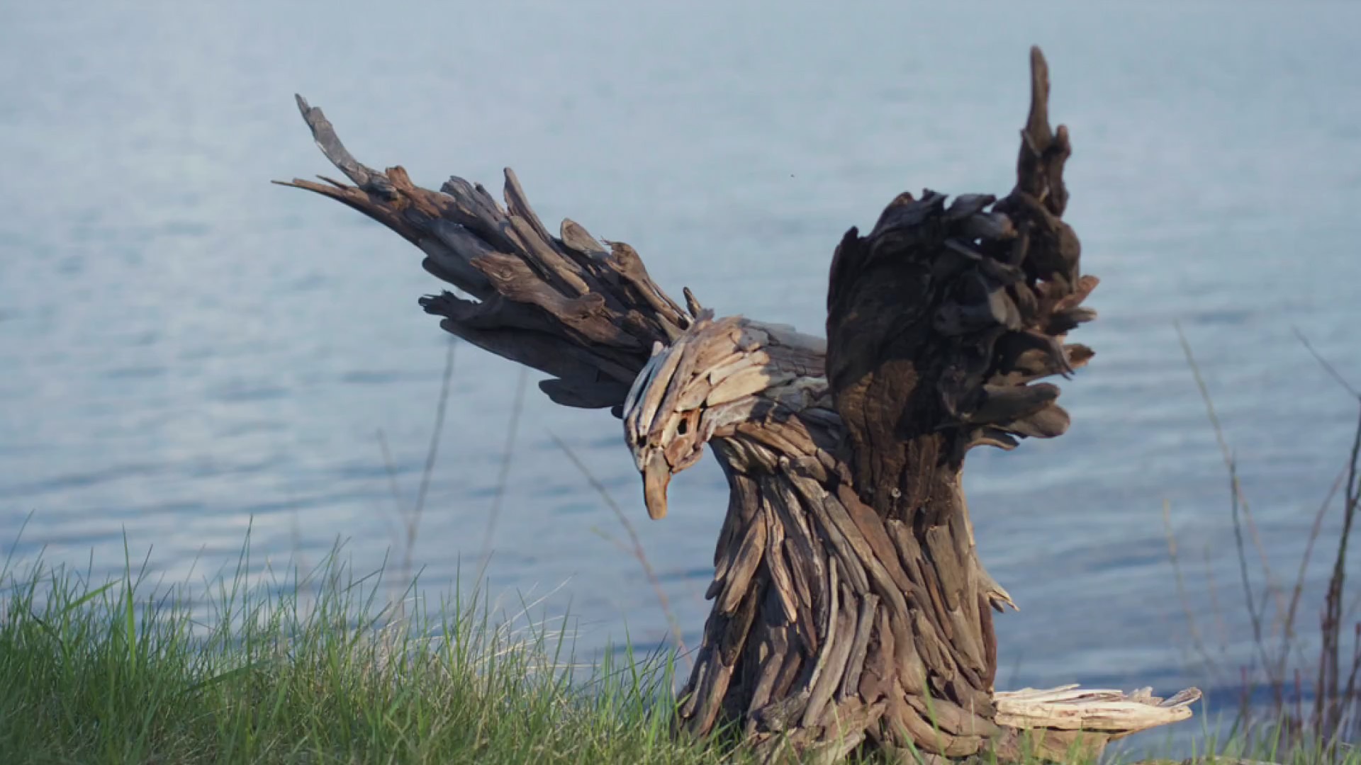 ‘I’m Super Thankful That I Can Create’: Moose Lake Artist Crafts Driftwood Sculptures