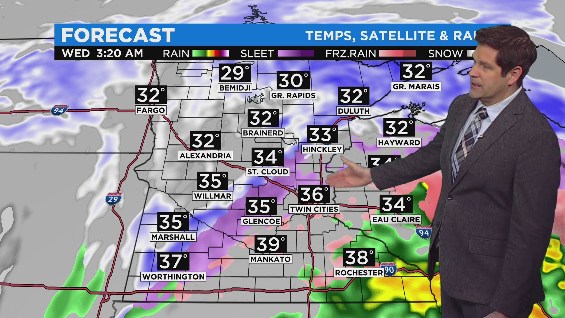 Minnesota Weather: Cool start to the week, with winter storms in the offing – WCCO