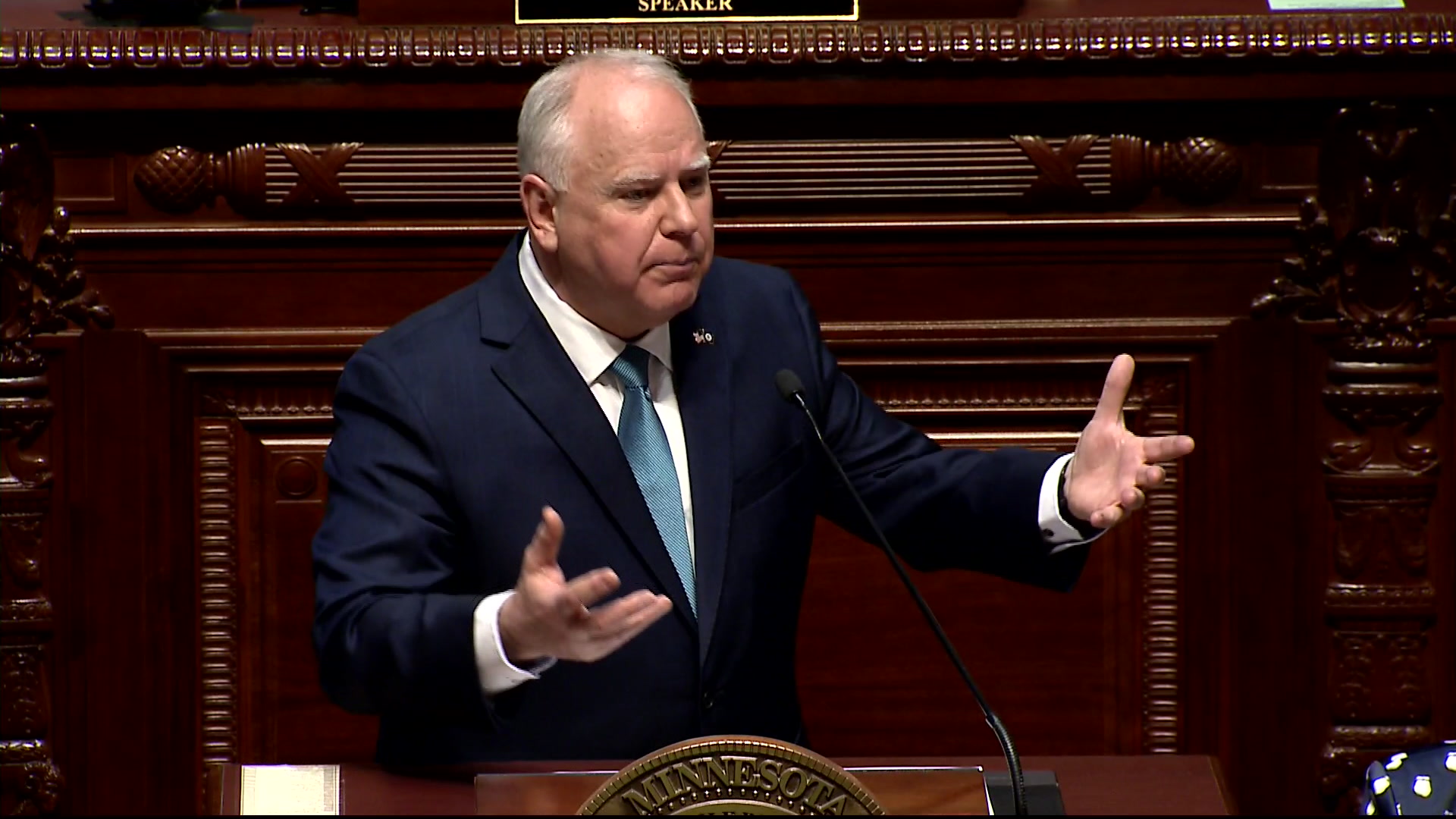 In 4th State Of The State Address, Gov. Walz Urges Unity As Legislature Remains At Odds In Session’s Final Weeks – WCCO
