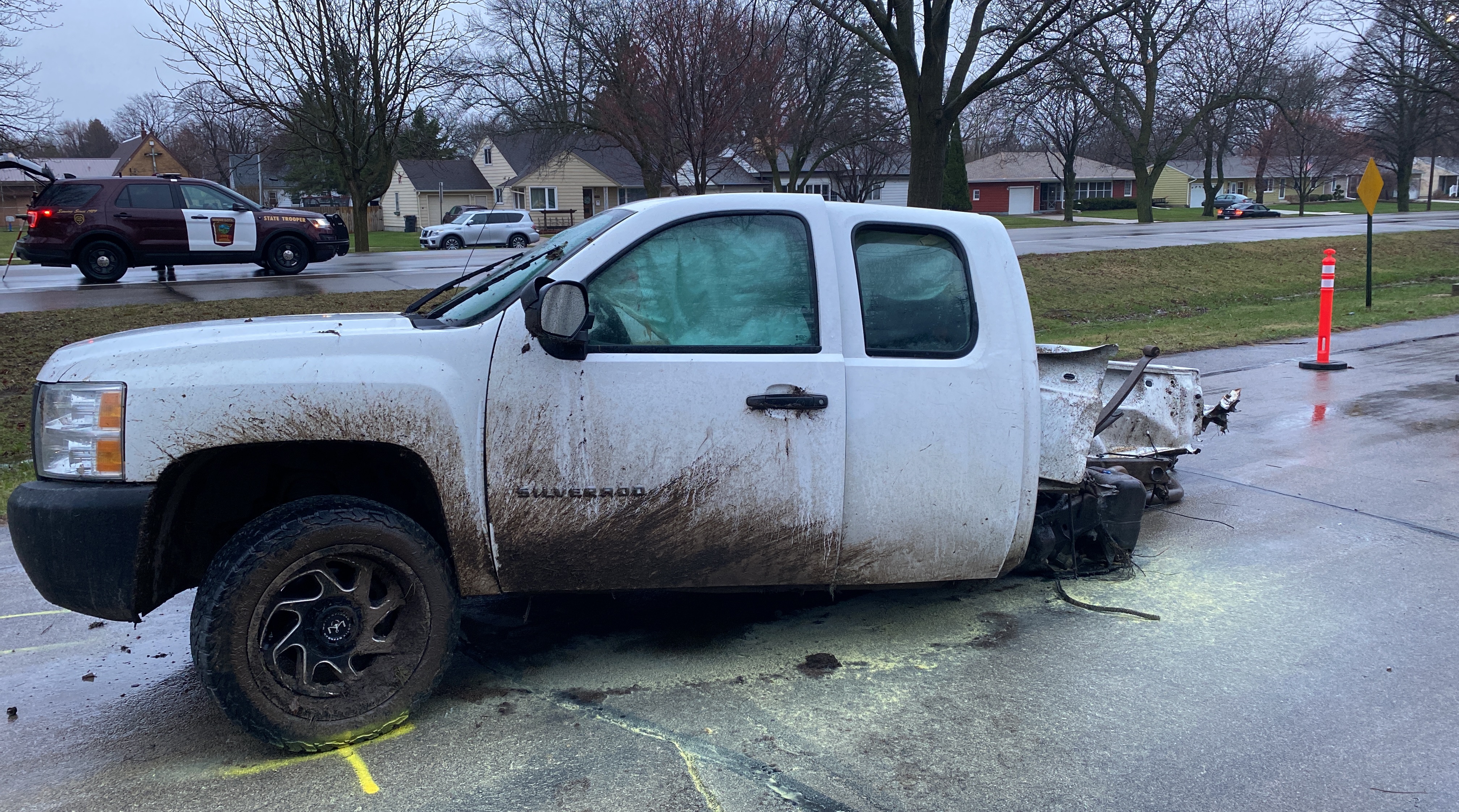 Crash Involving Suspected Drunken Driver Splits Truck In Half – WCCO