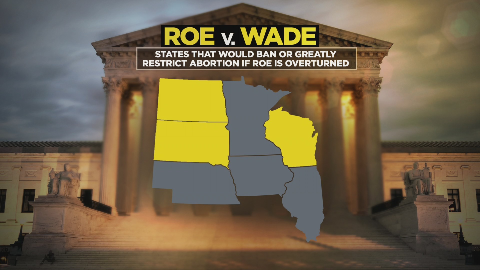 What Would Overturning Roe V. Wade Mean For Minnesota And Surrounding  States? – WCCO | CBS Minnesota