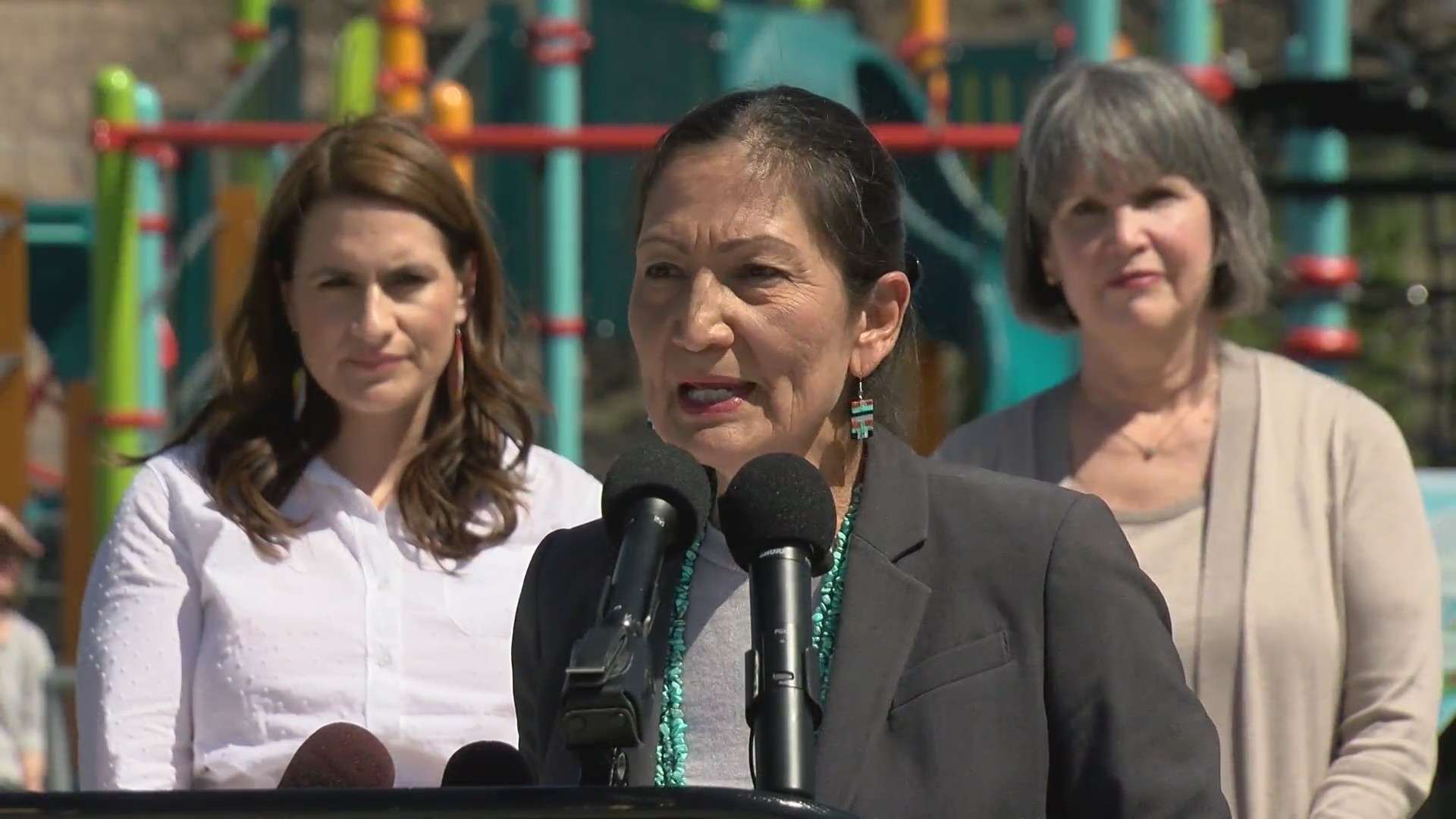 US Interior Secretary Deb Haaland Visits Twin Cities To All Federal Investments;  Republicans Take Aim At Biden Administration Over Mining – WCCO